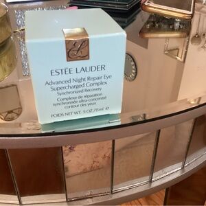 Estee Lauder Advanced Night Repair Eye Cream - Light Blue and Gold